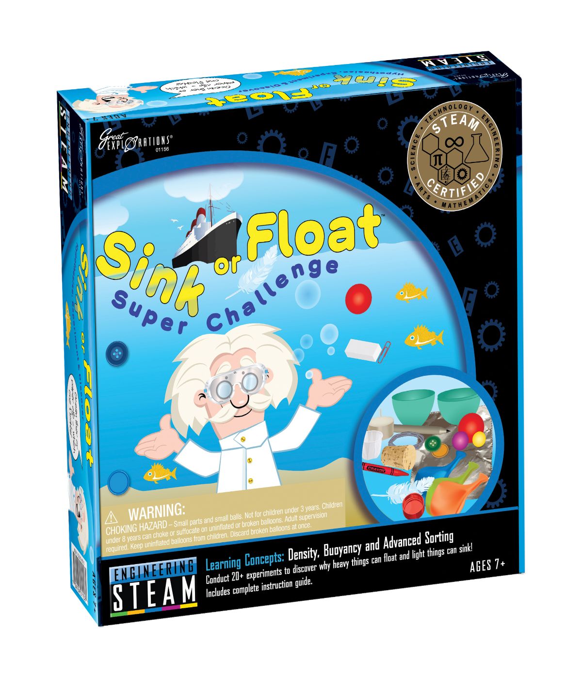  STEAM Learning System - Engineering: Sink or Float Super Challenge Multi - Multi - Bonton