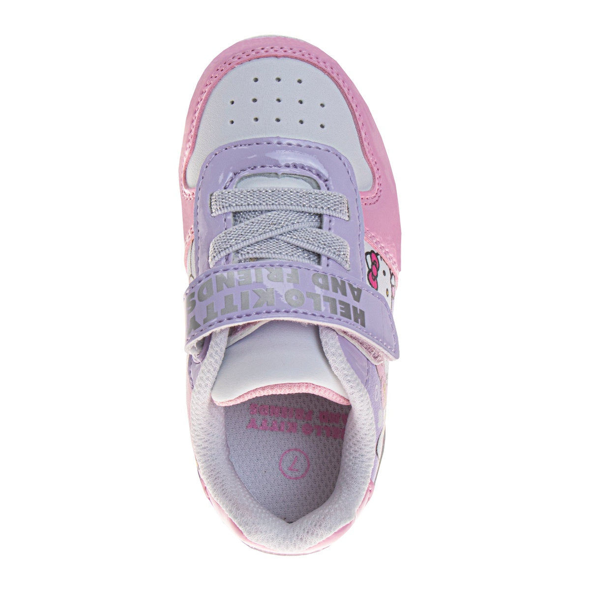  Josmo Sanrio Hello Kitty & Friends Sneakers for Girls - Lightweight Athletic Breathable Casual Shoes (Toddler) - 6 - Bonton