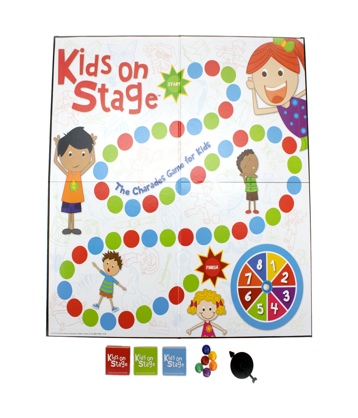  Kids On Stage Board Game Multi - Multi - Bonton