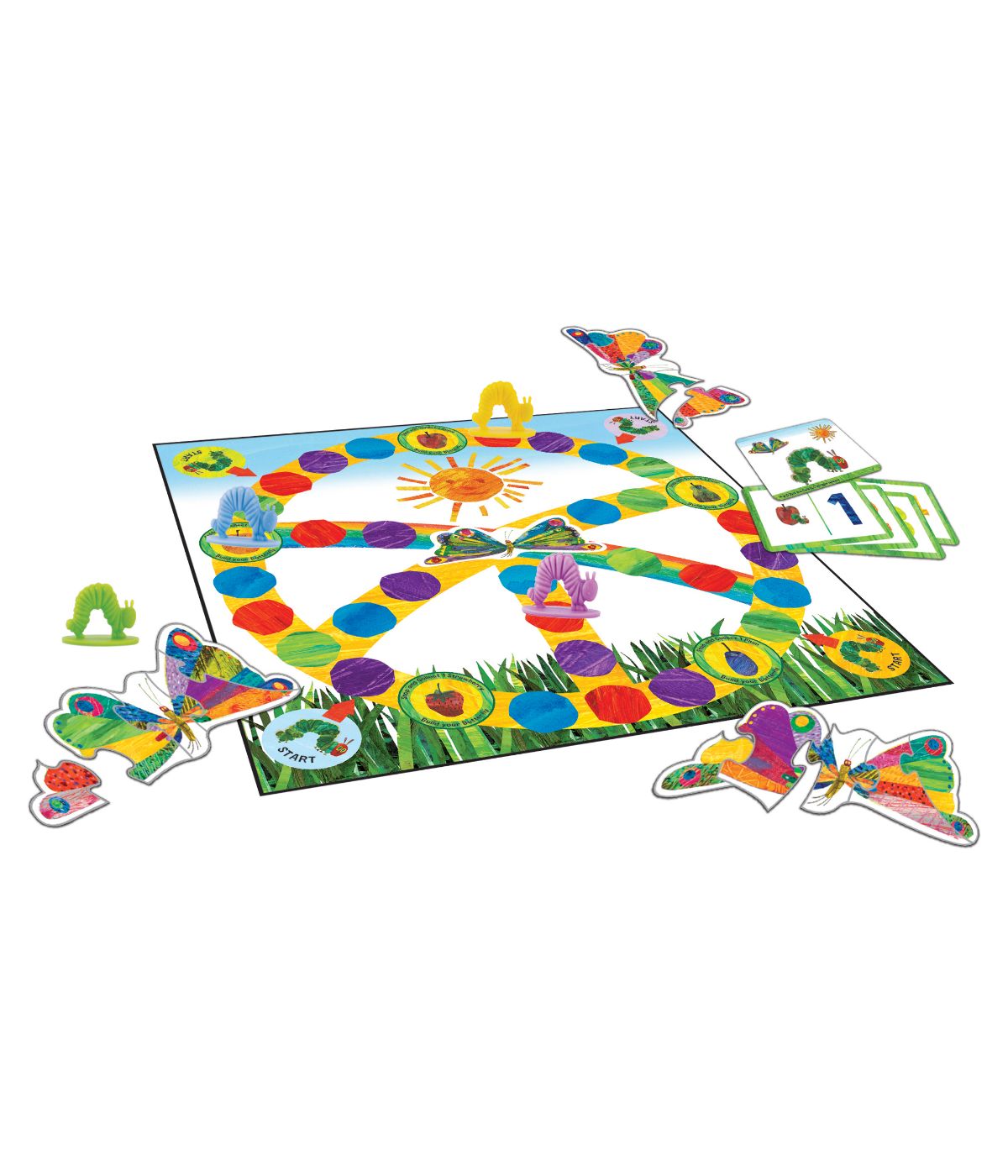  Let's Feed the Very Hungry Caterpillar Game Multi - Multi - Bonton