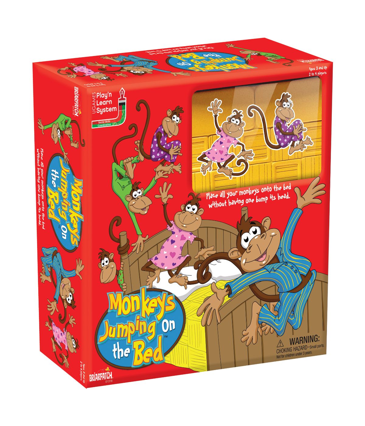  Monkeys Jumping on the Bed Game Multi - Multi - Bonton