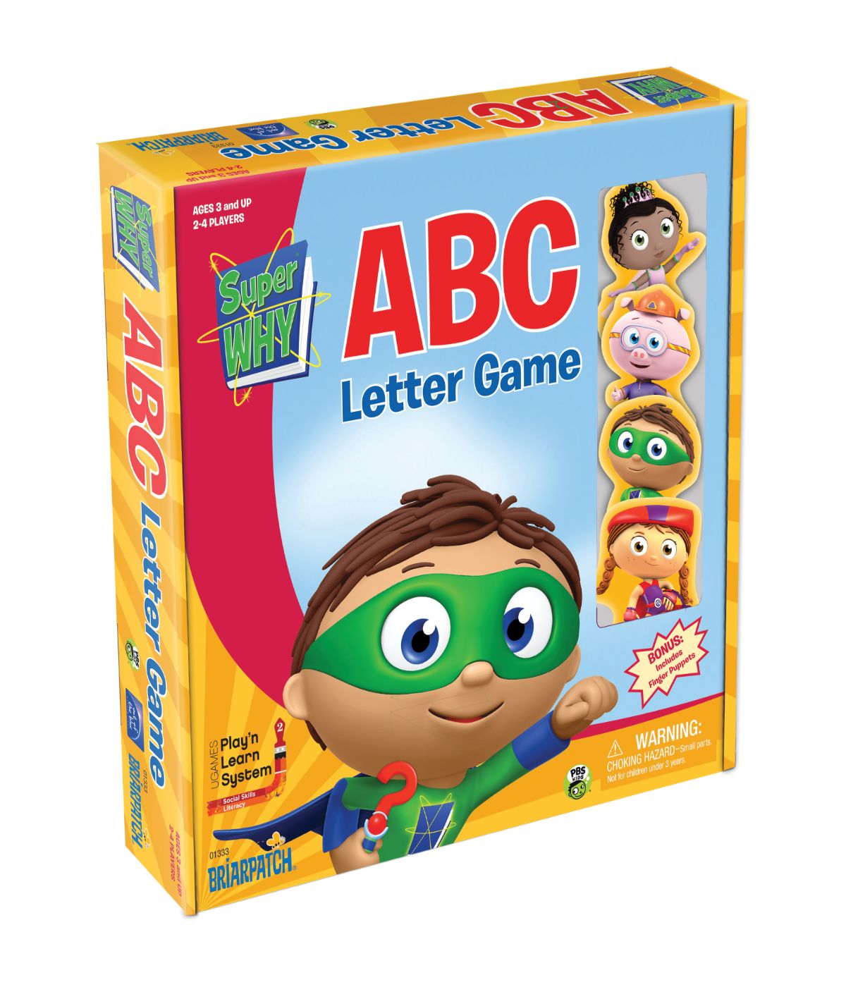  Super WHY ABC Letter Game Multi - Multi - Bonton