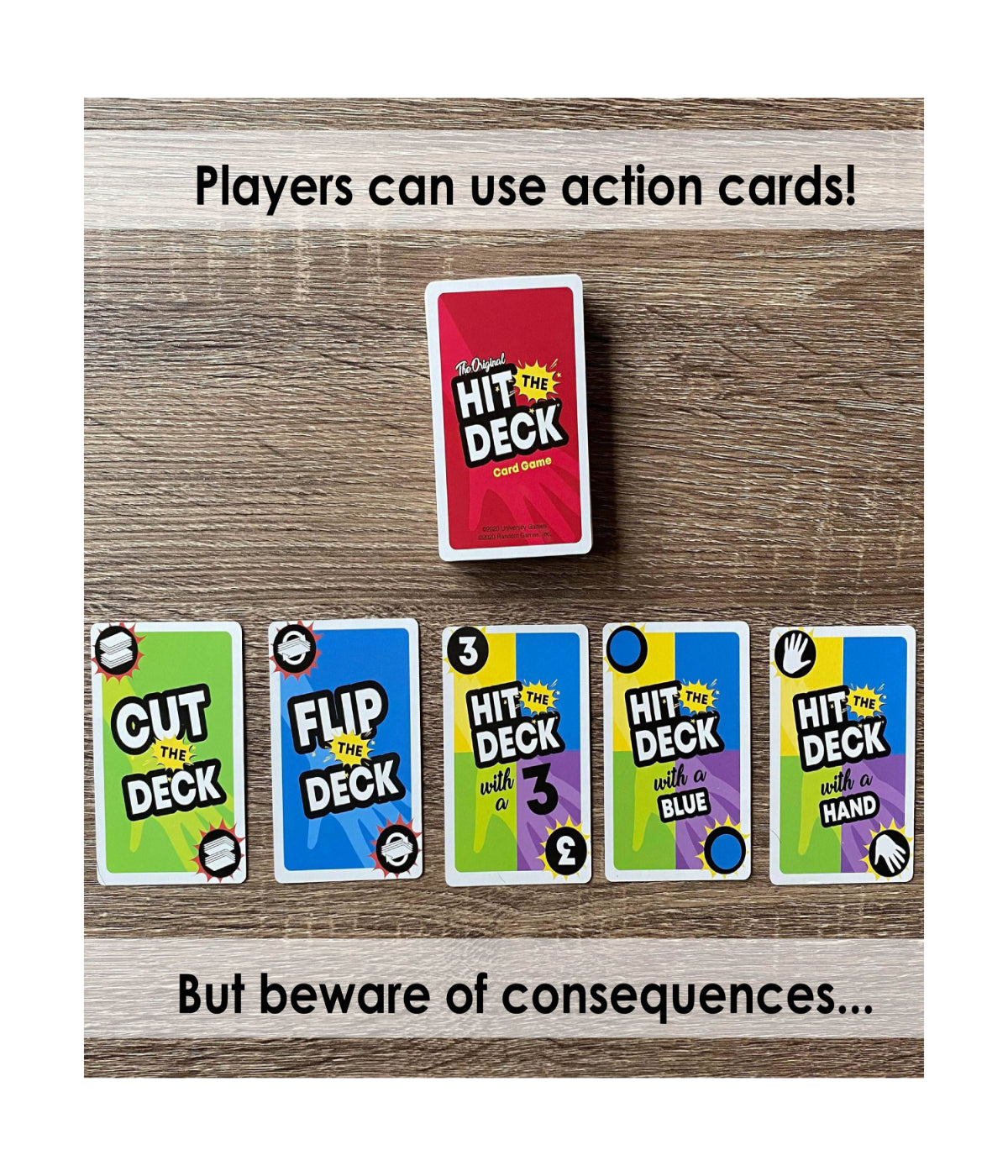  Hit the Deck Card Game Multi - Multi - Bonton