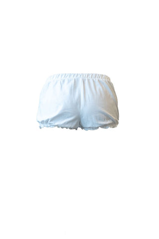 Ruffle-Hem Shorts