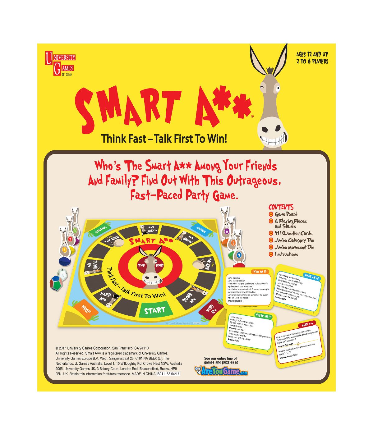  Smart A** Game Multi - Multi - Bonton