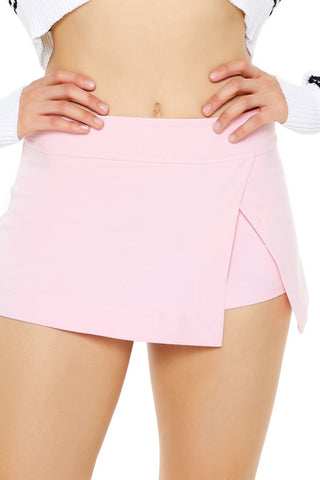 Tulip-Hem Flare Skort