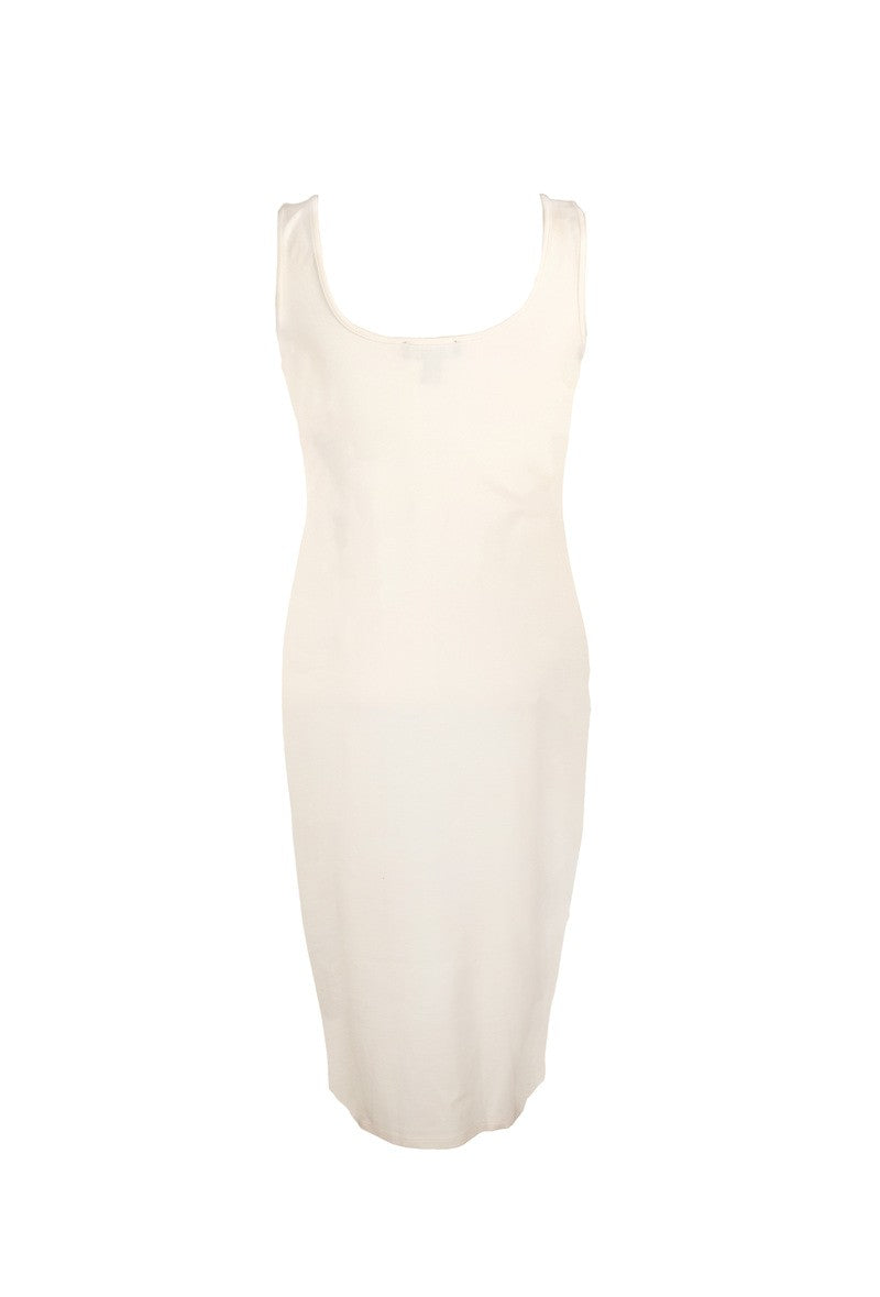  Forever 21 Plus Size Sleeveless Midi Dress - cream - Bonton