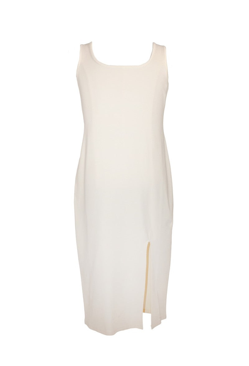  Forever 21 Plus Size Sleeveless Midi Dress - cream - Bonton