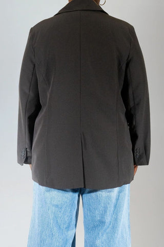 Plus Size Relaxed-Fit Blazer
