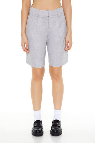 High-Rise Bermuda Trouser Shorts