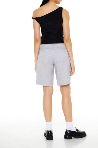 High-Rise Bermuda Trouser Shorts
