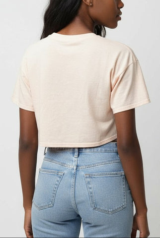 Catalina Island Boxy Cropped Tee
