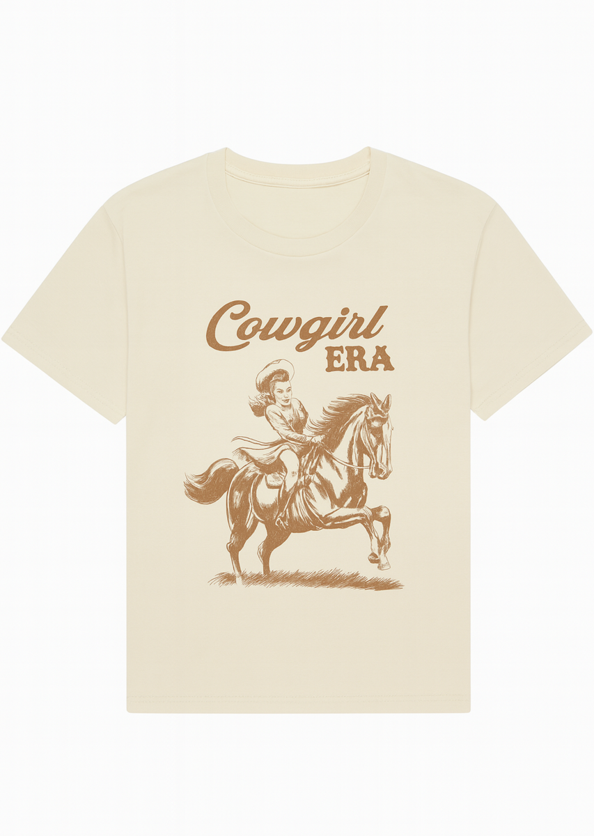 Forever 21 Cowgirl Era Graphic Tee - cream multi - Bonton