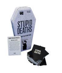 Stupid Deaths Card Game Tin Multi