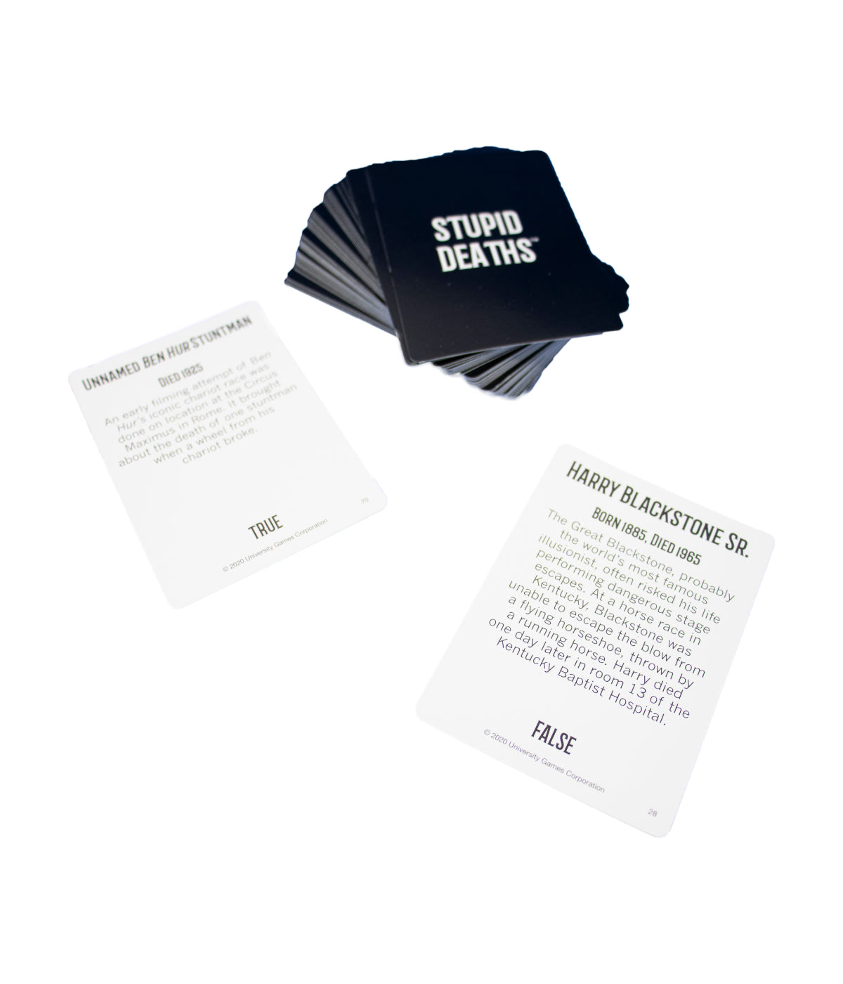  Stupid Deaths Card Game Tin Multi - Multi - Bonton