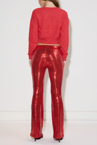 Deck the Paws Dachshund Cropped Sweater