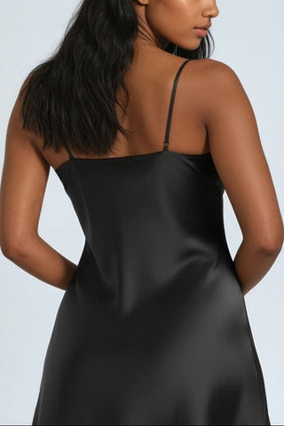 Satin Cami Mini Dress