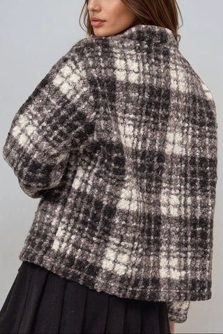 Plaid Boucle Jacket