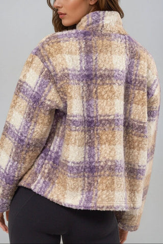Plaid Boucle Jacket
