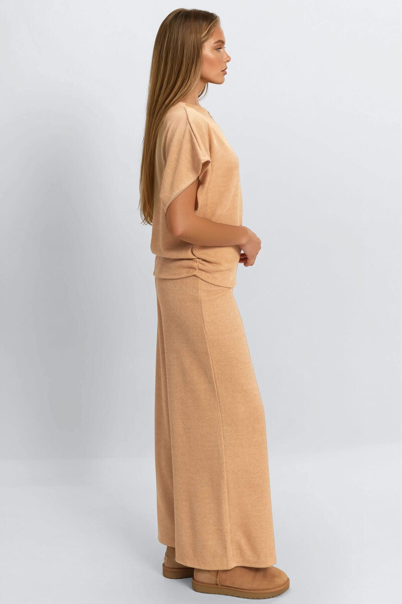  Forever 21 Mockneck Top and Pant Set - black-swatch - Bonton