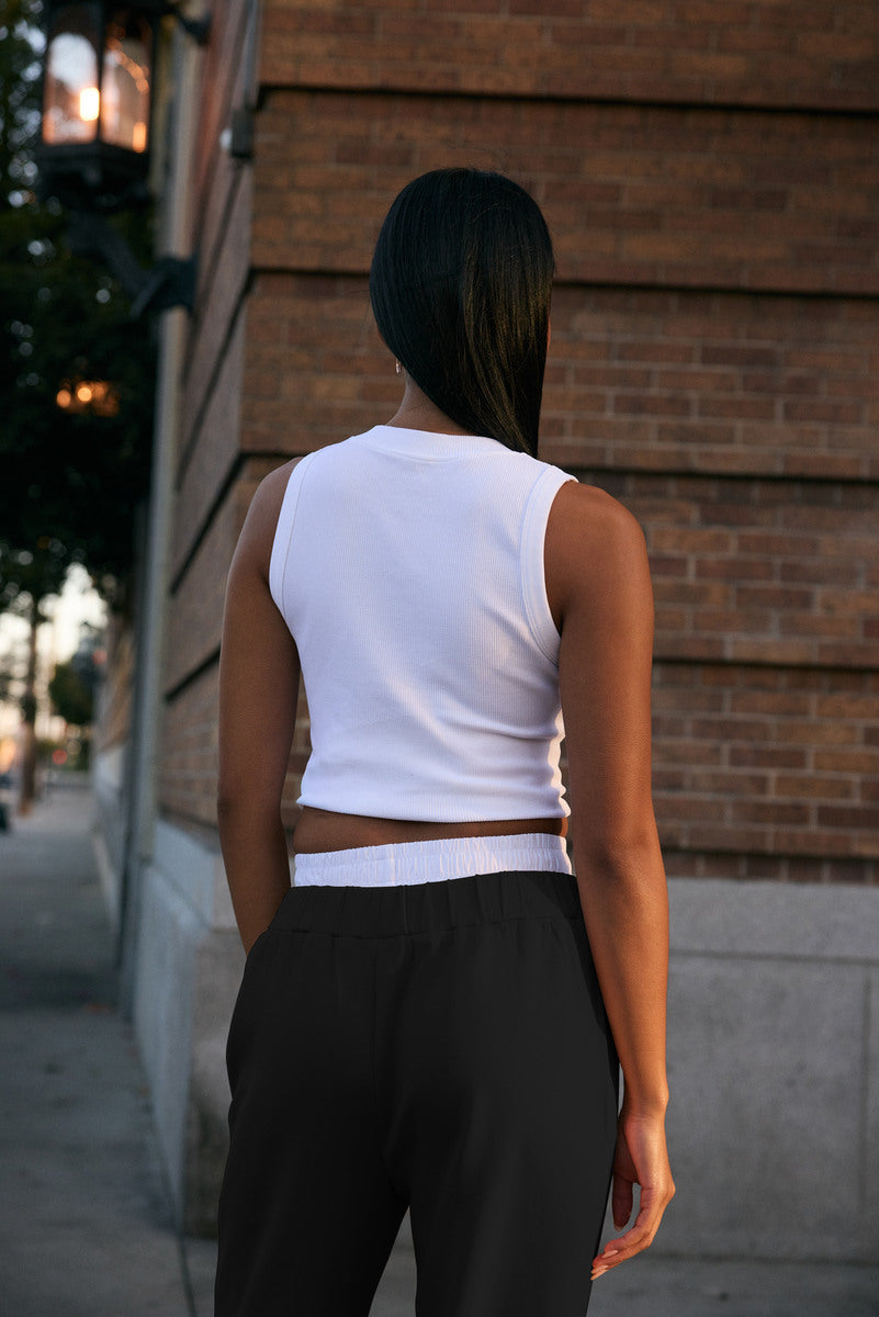  Forever 21 Ponte-Knit Straight-Leg Pants - sand - Bonton