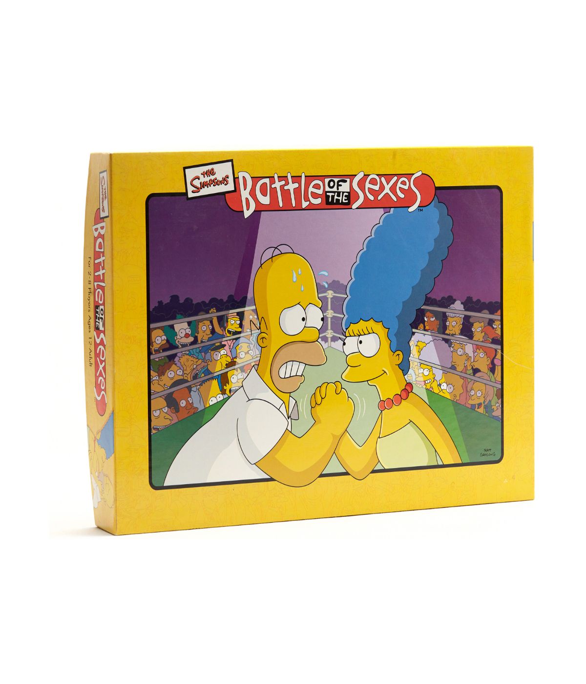  Battle of the Sexes - The Simpsons Edition Board Game Multi - Multi - Bonton