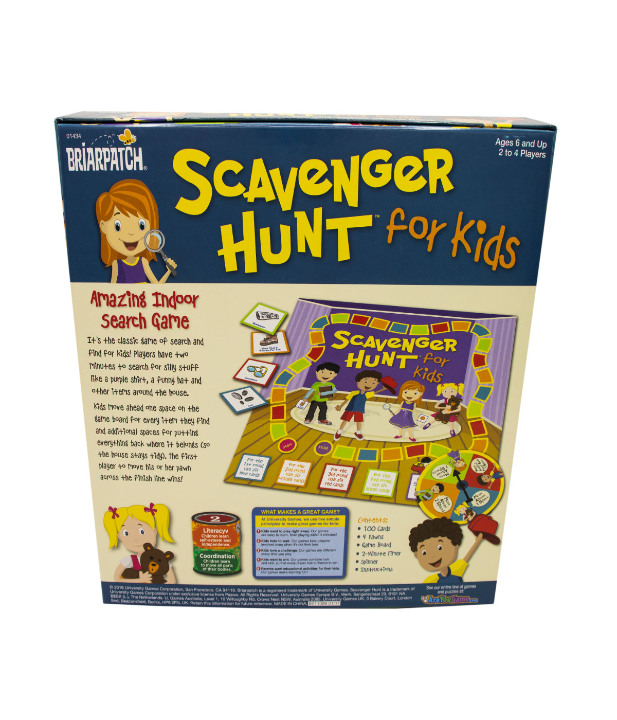  Scavenger Hunt for Kids Board Game Multi - Multi - Bonton