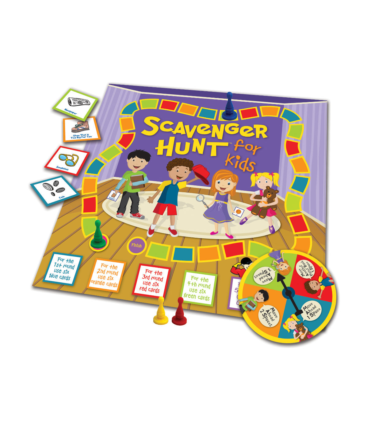  Scavenger Hunt for Kids Board Game Multi - Multi - Bonton