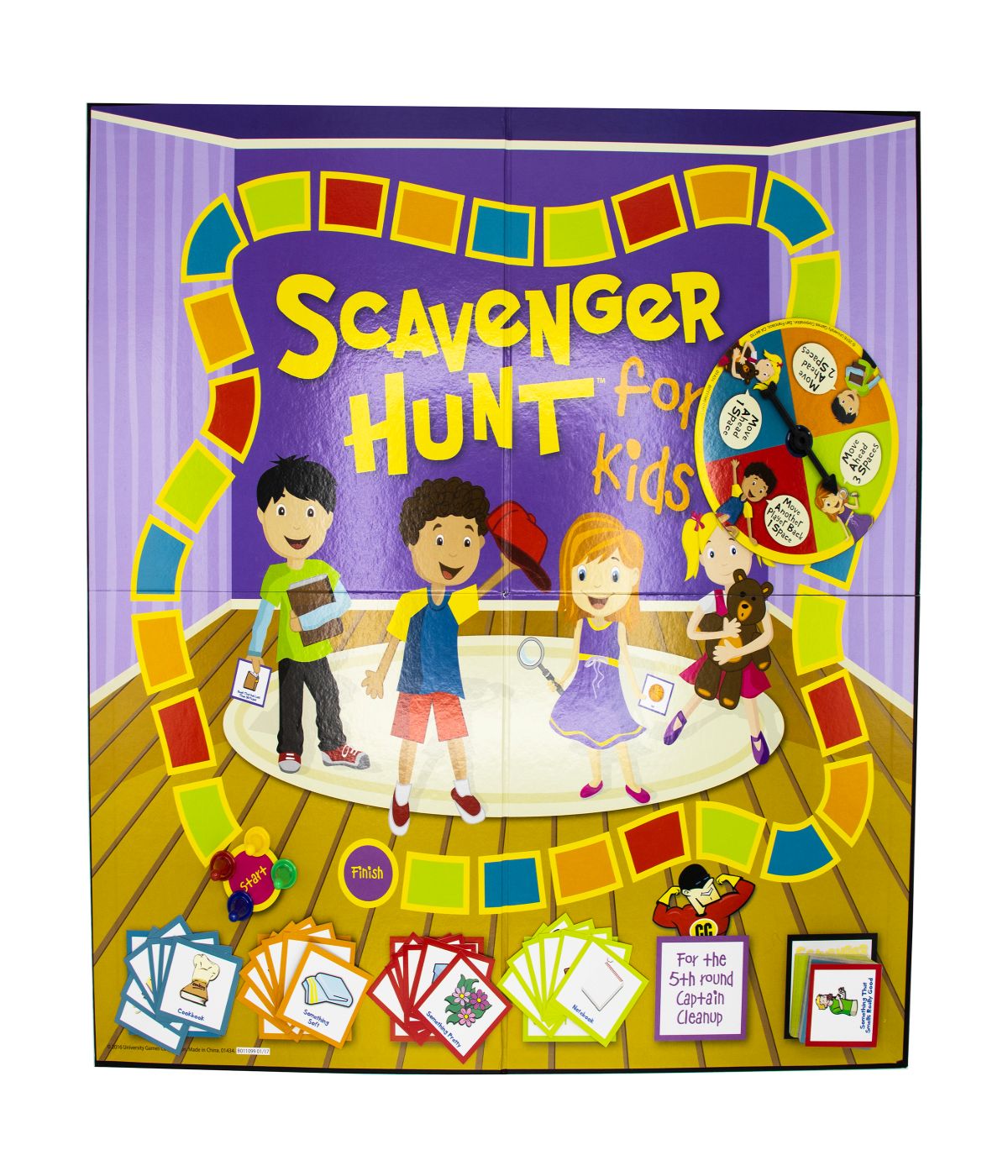  Scavenger Hunt for Kids Board Game Multi - Multi - Bonton