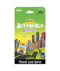 Automobile Alphabet Travel Card Game Multi