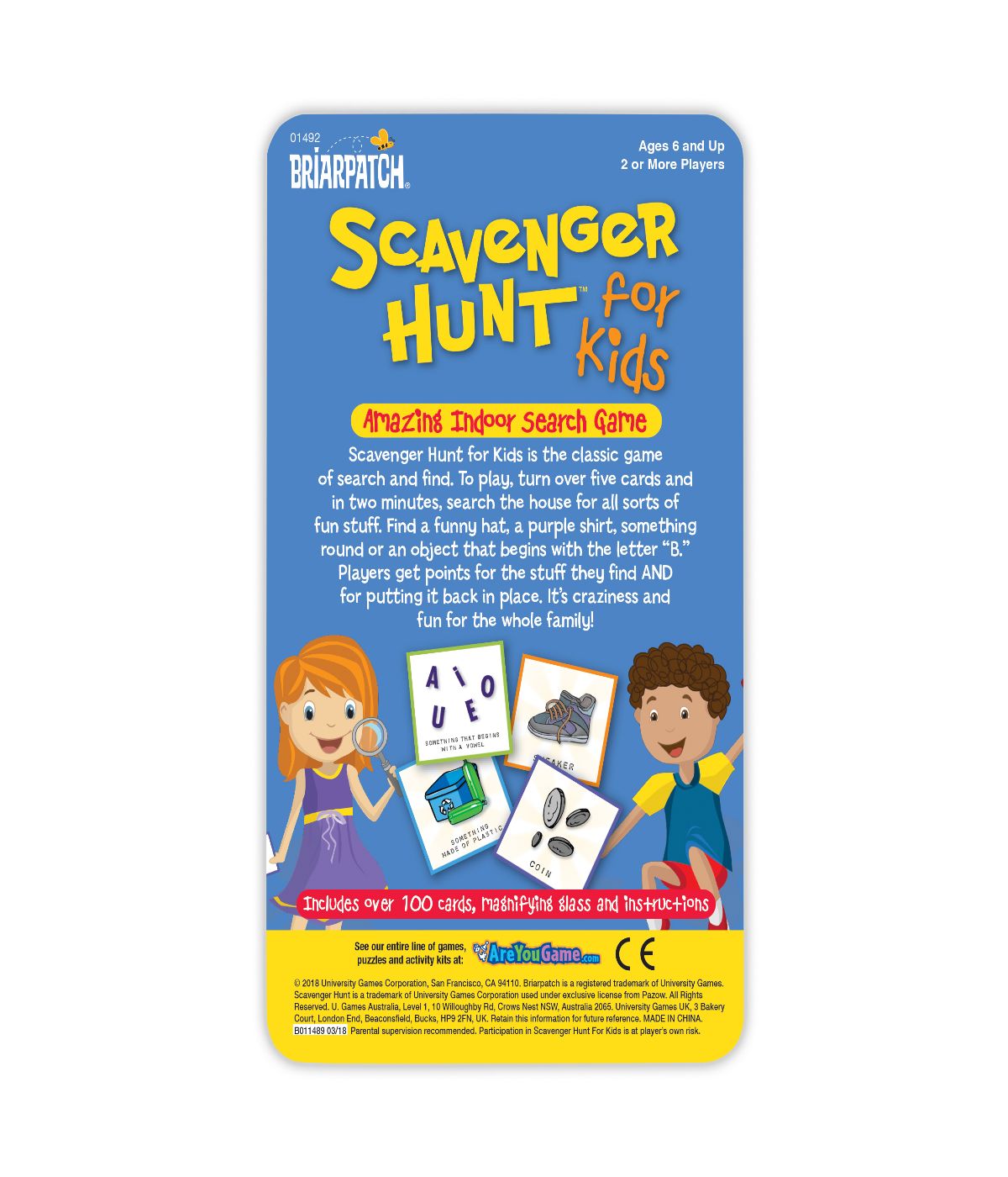  Scavenger Hunt for Kids in a Tin Multi - Multi - Bonton