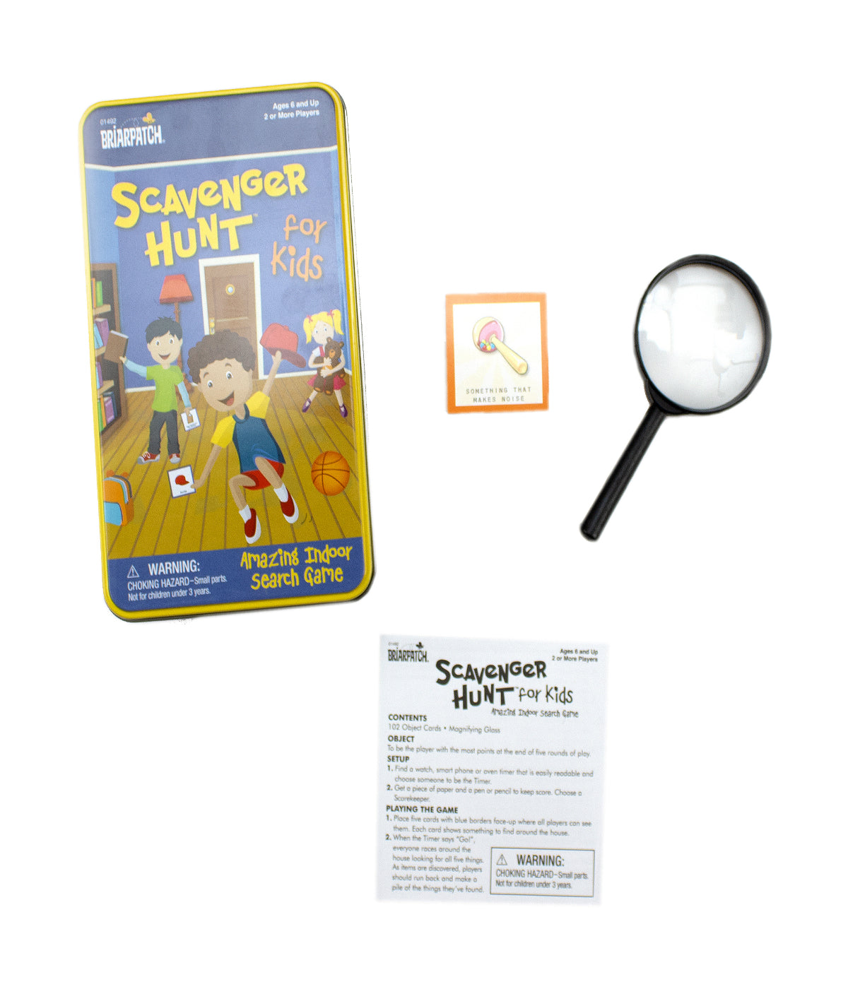  Scavenger Hunt for Kids in a Tin Multi - Multi - Bonton