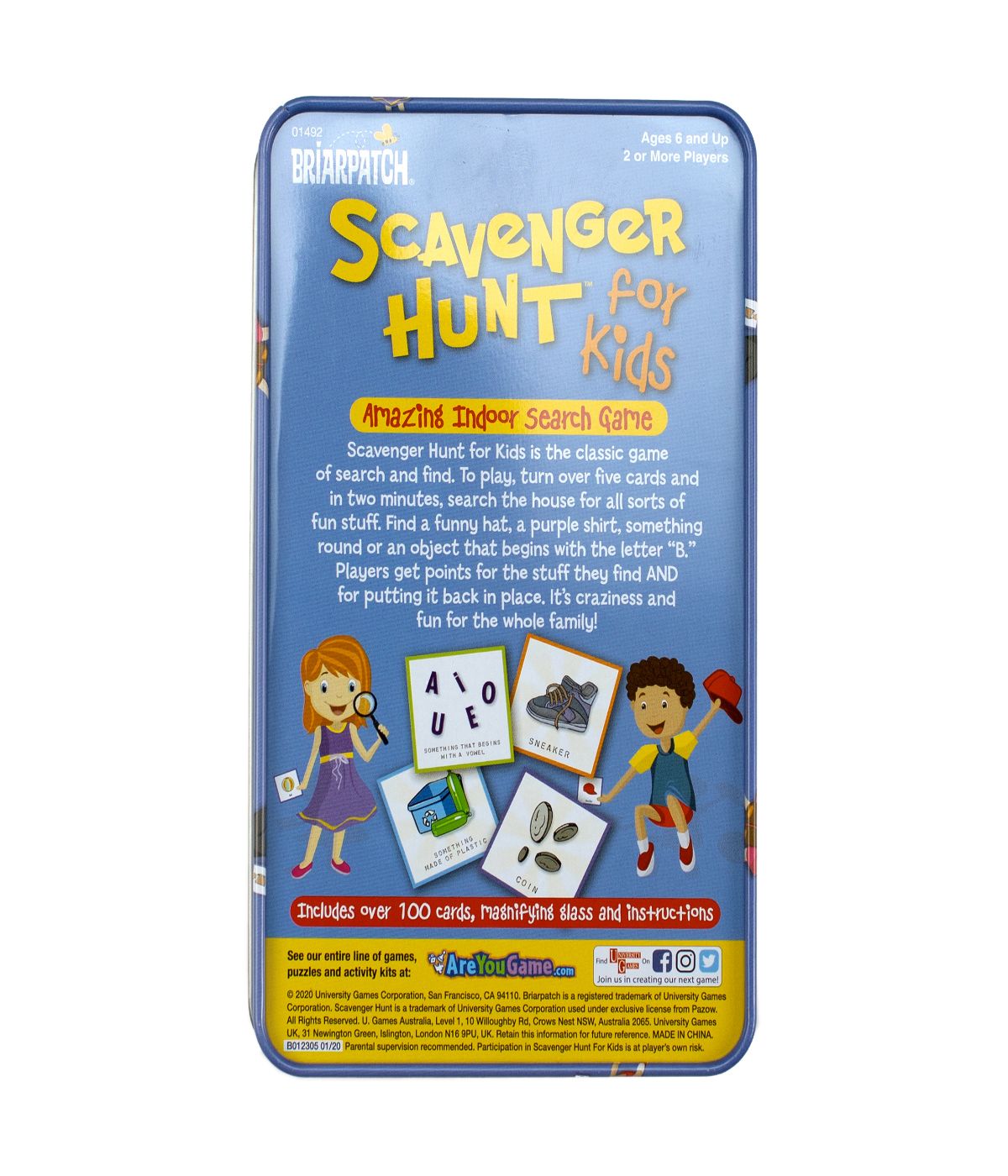  Scavenger Hunt for Kids in a Tin Multi - Multi - Bonton