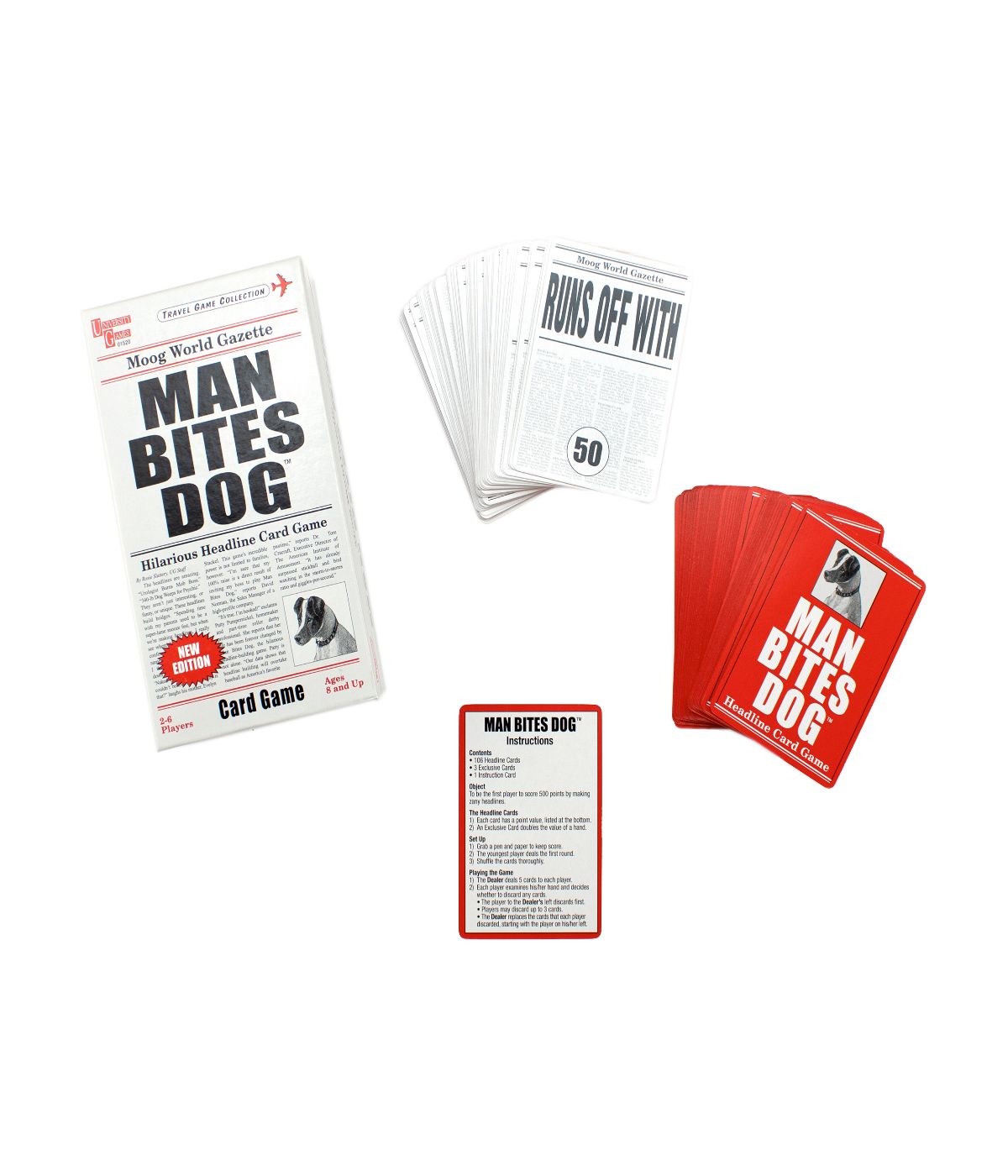  Man Bites Dog Card Game Multi - Multi - Bonton