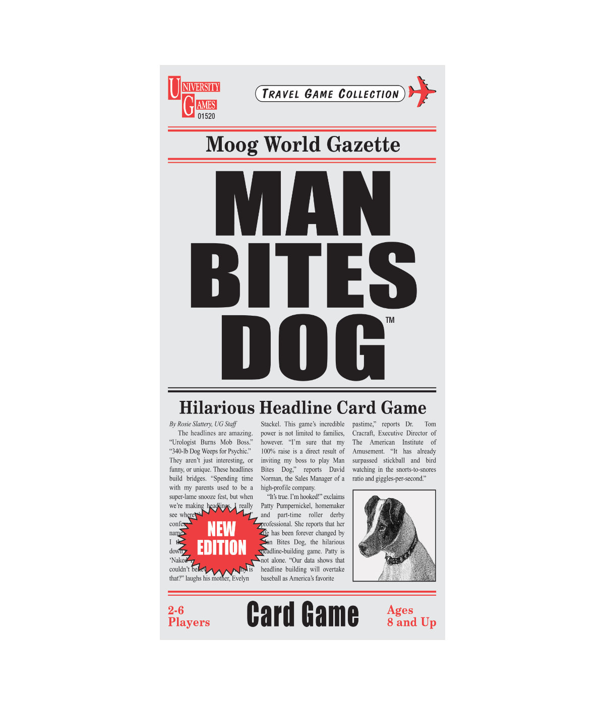  Man Bites Dog Card Game Multi - Multi - Bonton