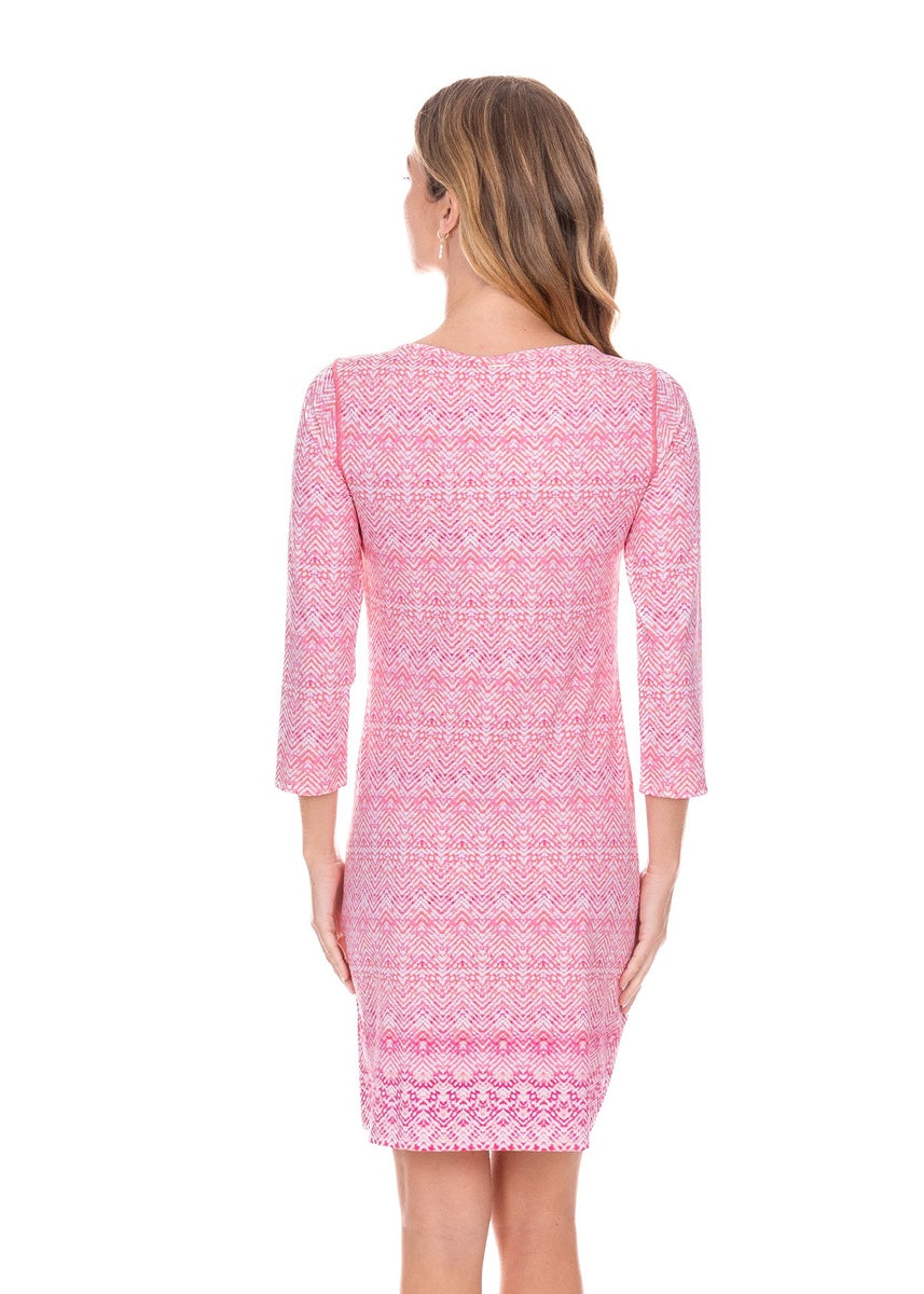  Cabana Life Algarve Cabana Shift Dress - 3X - Bonton