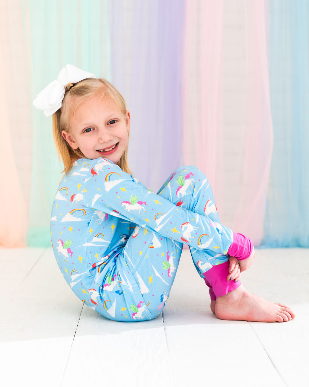  Laree + Co. Sage Bamboo 2-Piece Long Sleeve Set - 2T - Bonton