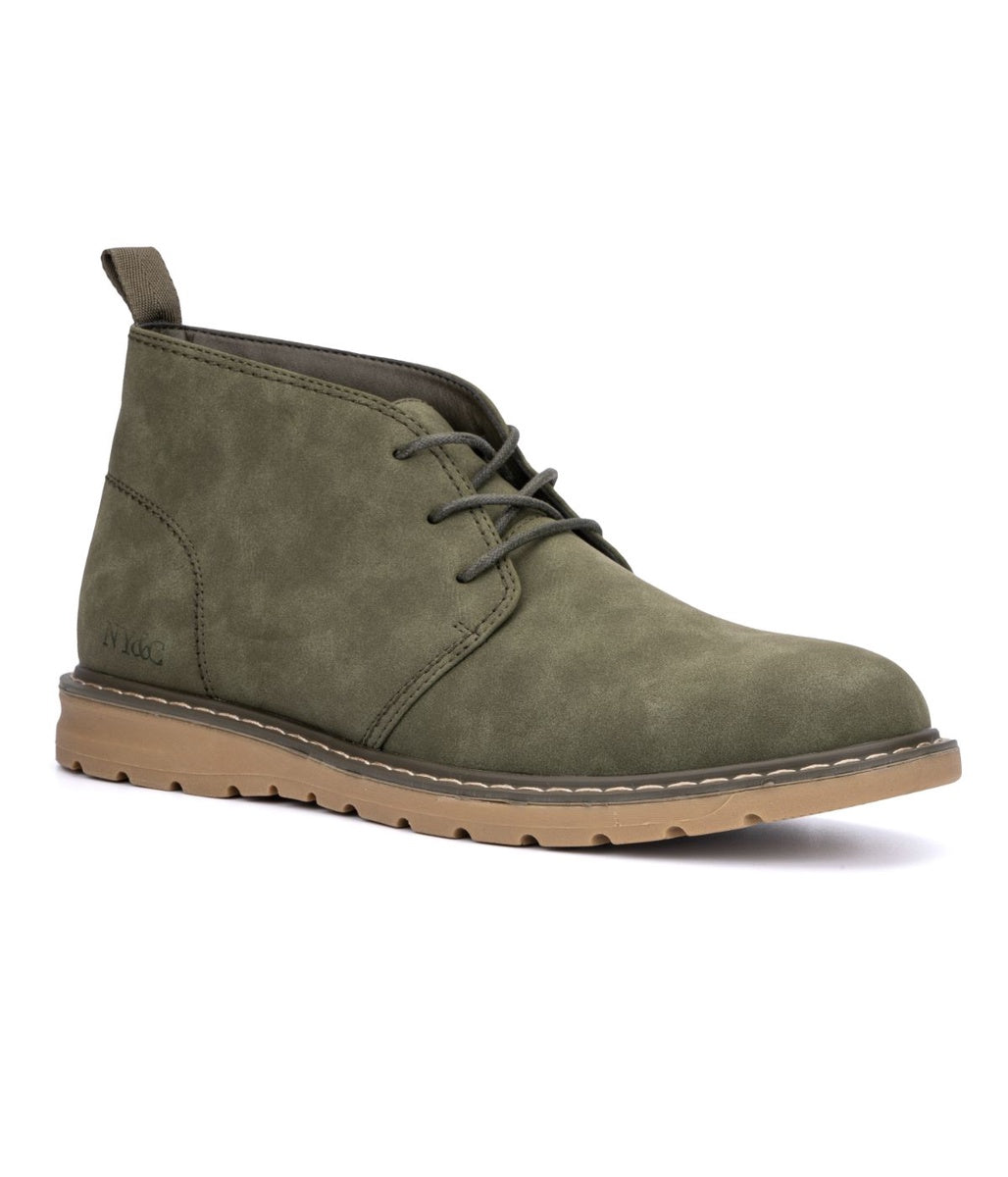  New York & Company New York and Company Men's Dooley Boot Olive - Olive - Bonton