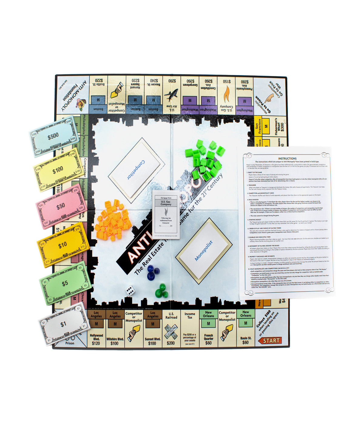  Anti-Monopoly Game Multi - Multi - Bonton