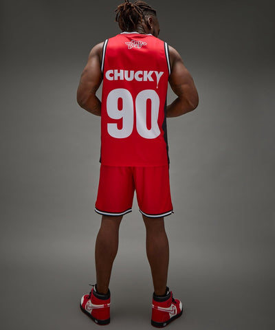 Chucky Basketball Short - Red