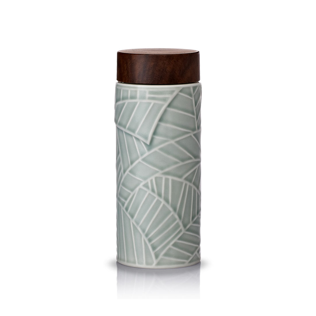  Acera Jade Leaves Tea Tumbler - Default Title - Bonton