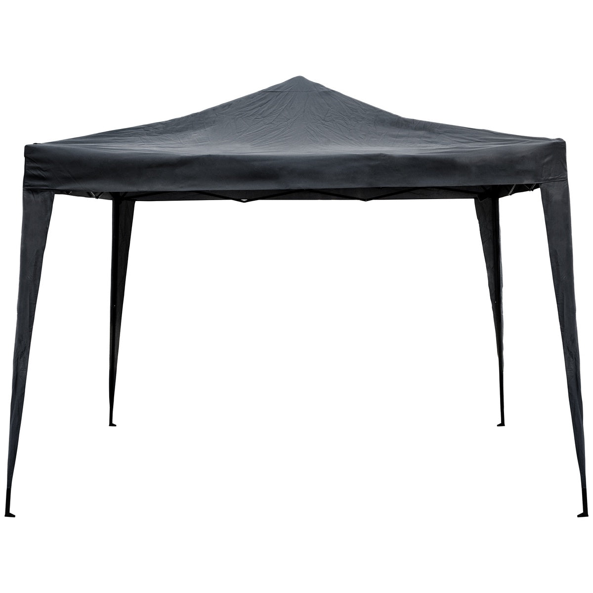  Northlight 10' X 10' Charcoal Gray Pop-Up Outdoor Canopy Gazebo - Charcoal - Bonton