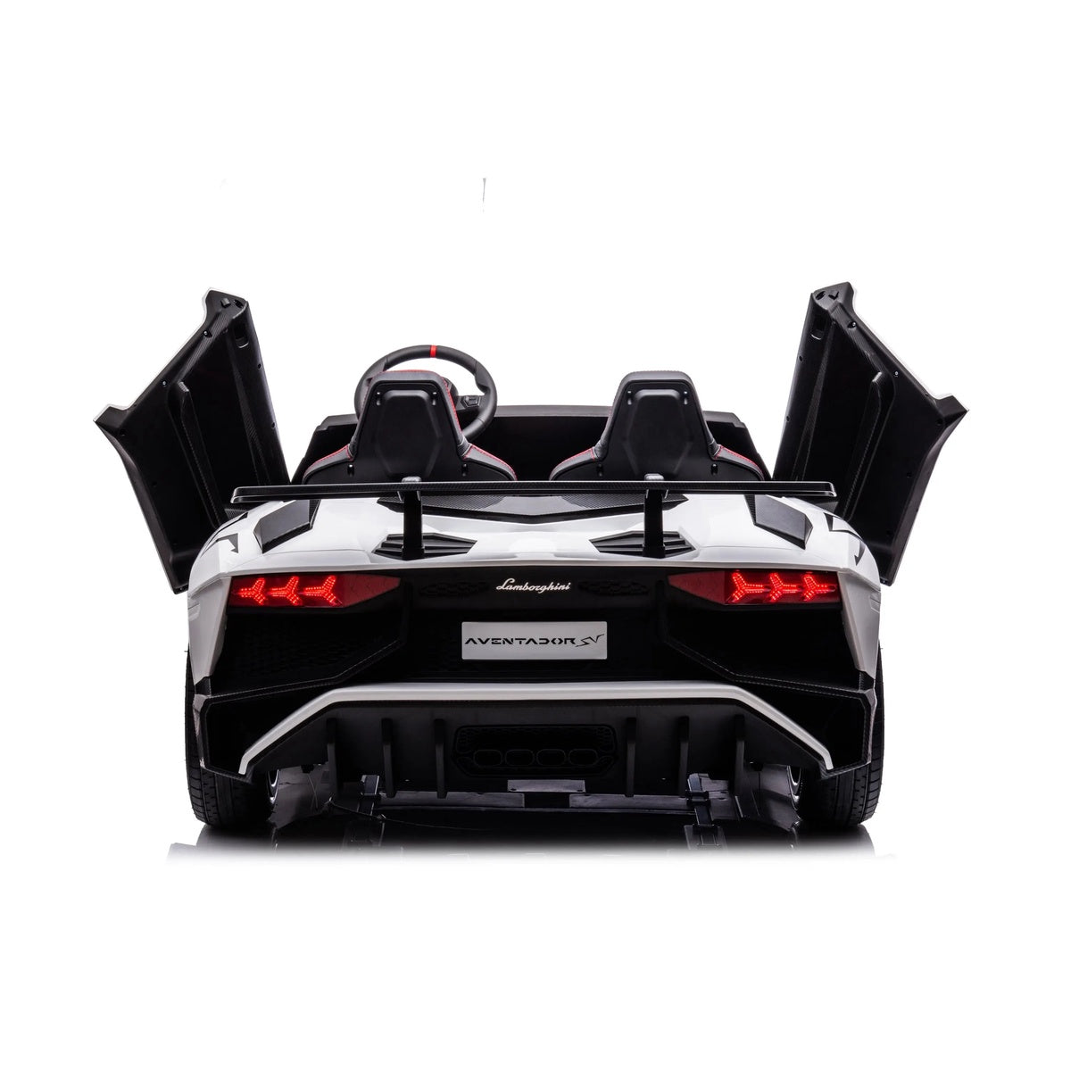  Freddo 24V Lamborghini Aventador 2 Seater Ride on Car for Kids: Advanced Brushless Motor & Differential for High-Octane Fun - Pink - Bonton