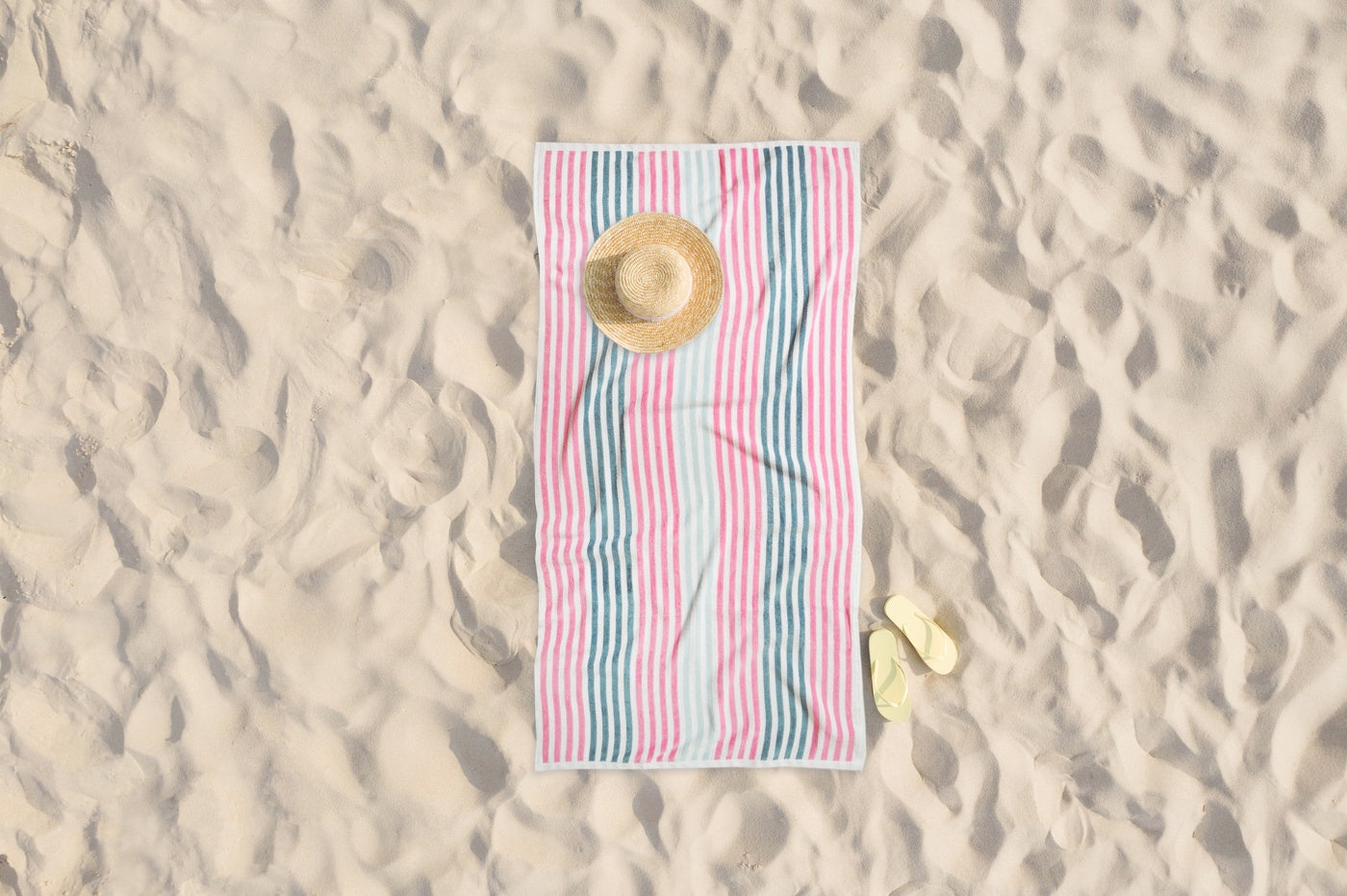  Dan River Dan River 2-4 Pack Cabana Stripe Beach Towel Set - 2 Pack - Bonton