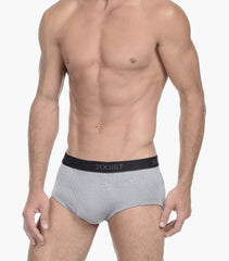 Cotton 3pk Fly-front Brief