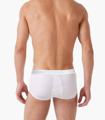 Cotton 3pk Fly-front Brief