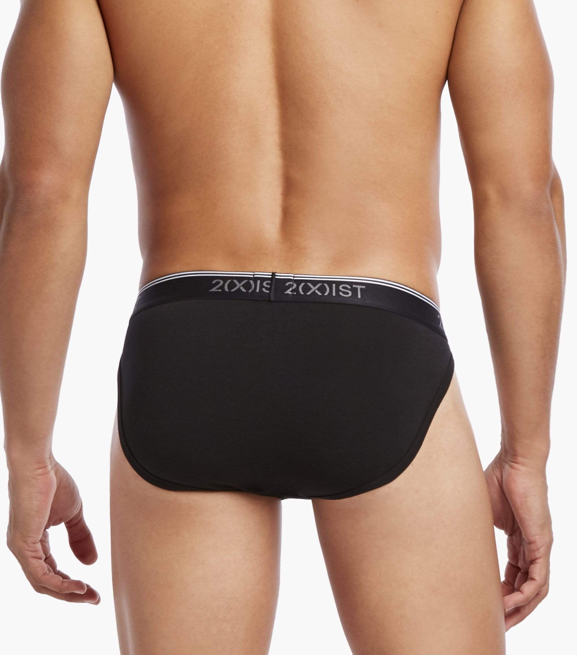  2xist Stretch 3pk Sport Brief - Eclipse/lead/dazzling Blue - Bonton