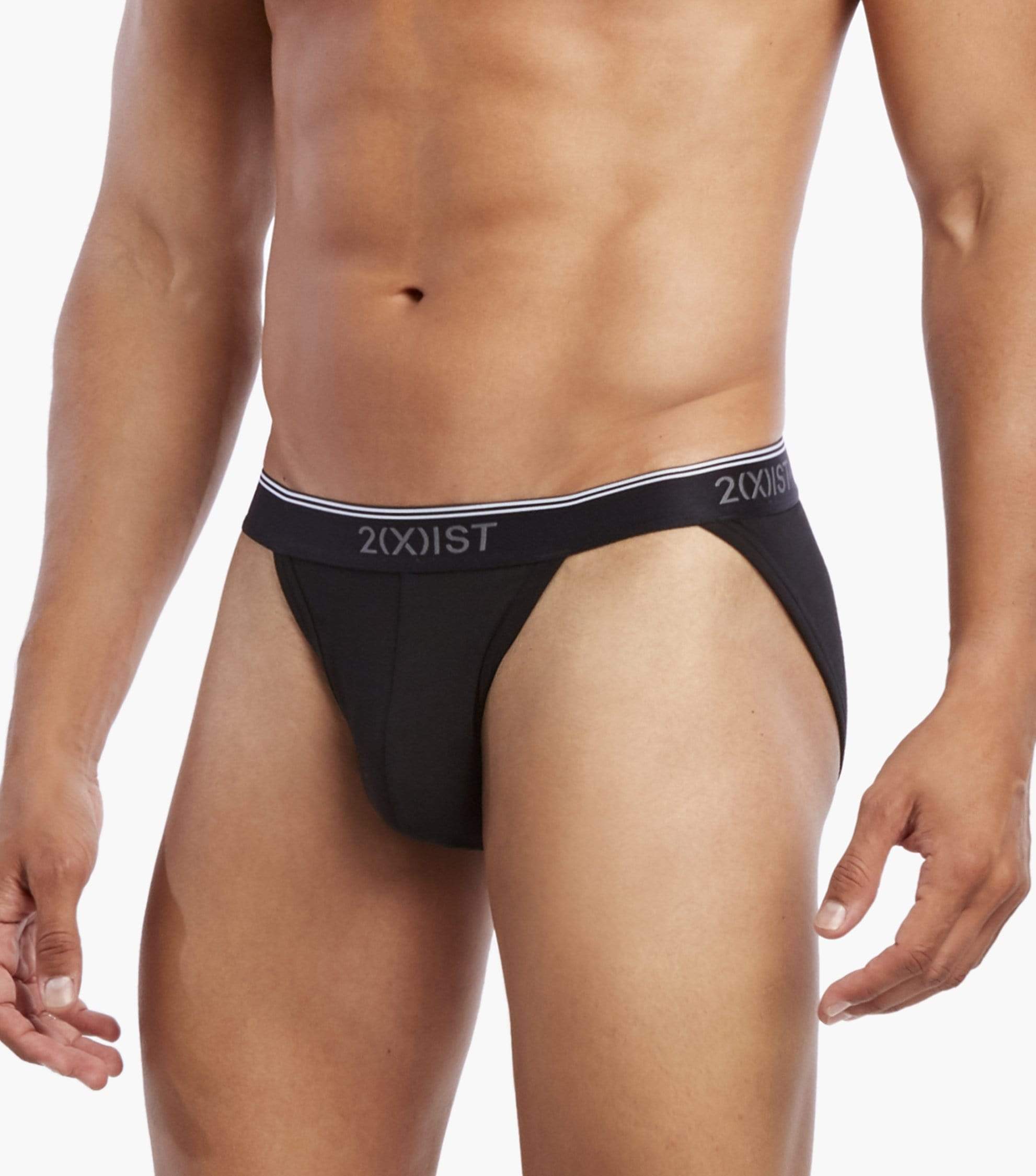  2xist Stretch 3pk Sport Brief - Eclipse/lead/dazzling Blue - Bonton