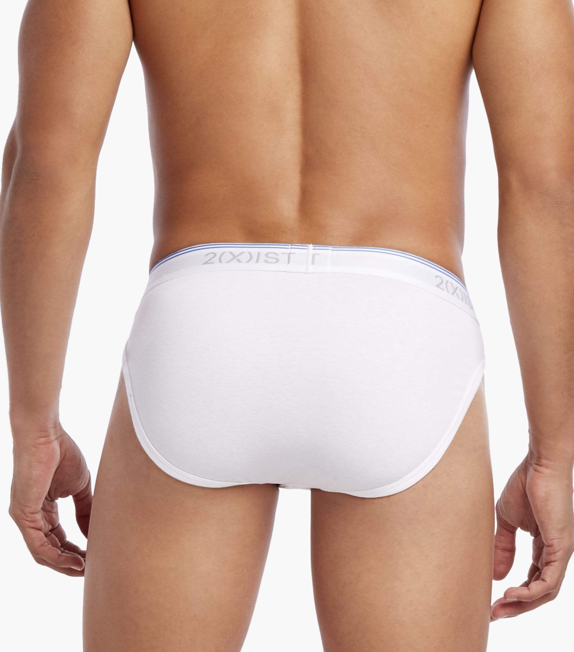  2xist Stretch 3pk Sport Brief - Eclipse/lead/dazzling Blue - Bonton