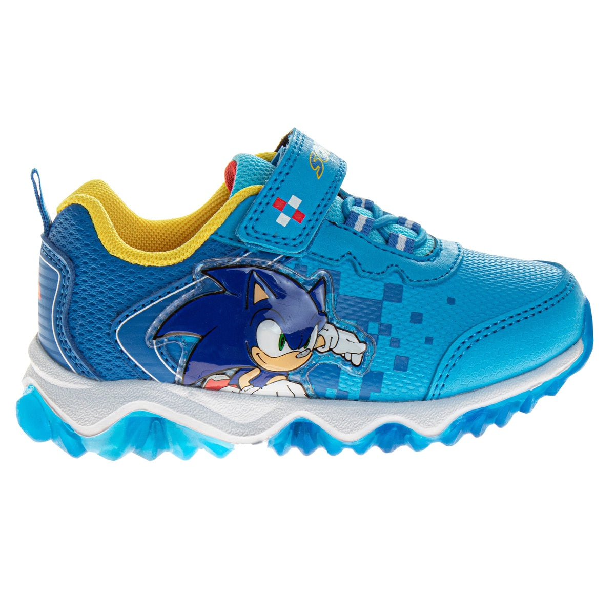  Josmo Sonic the Hedgehog Boys' Light Up Sneakers (Toddler) - 7 - Bonton